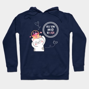 All you need is love Hoodie